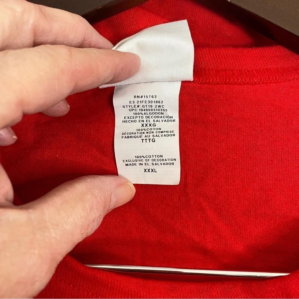 Champion Men’s Short Sleeve Heritage Crewneck Tee Red Size XXL - Picture 8 of 8